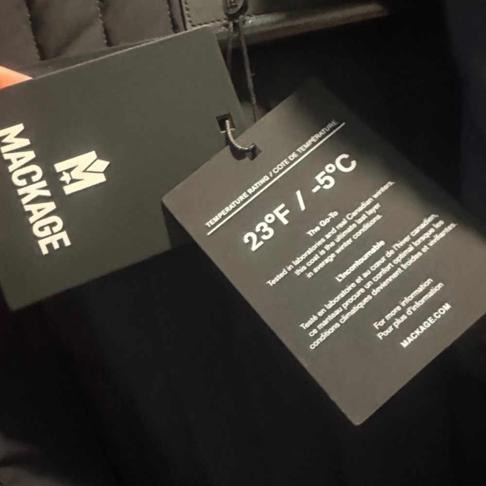 NWT Mackage‎ Tadoka Down Quilted Trench Coat - Picture 7 of 8